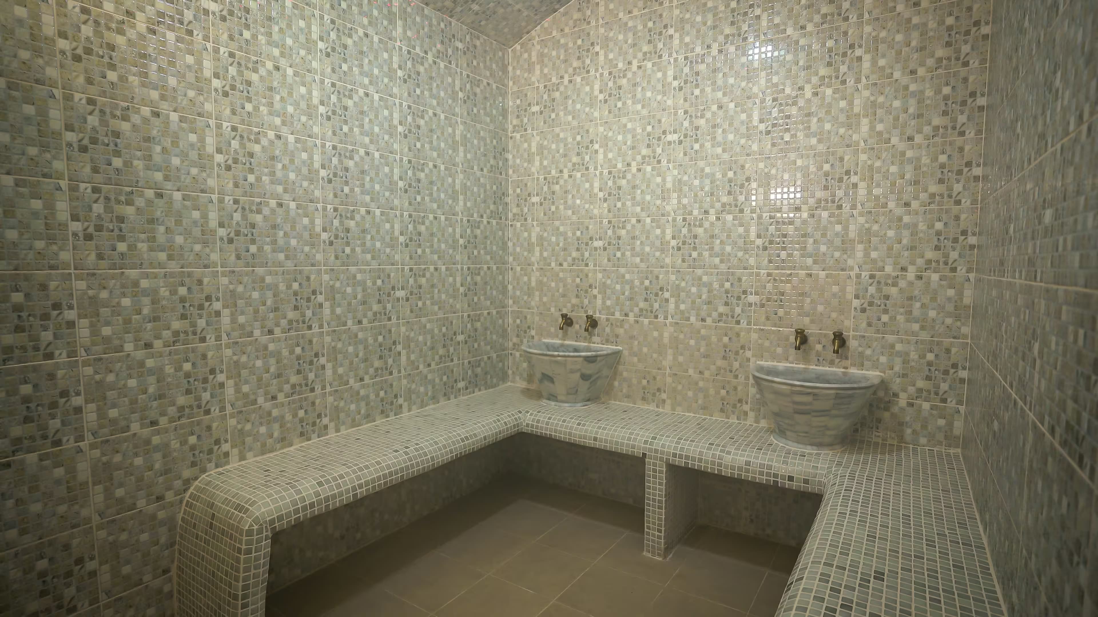 Intérieur d'une de nos villas : Hammam