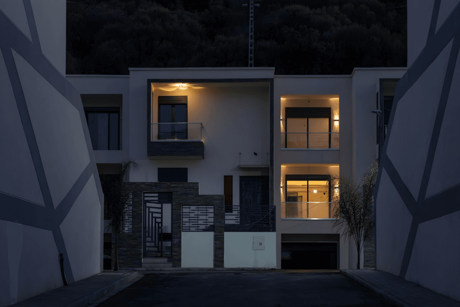 Architecture contemporaine d'une villa haut de gamme par Buildline Promotion