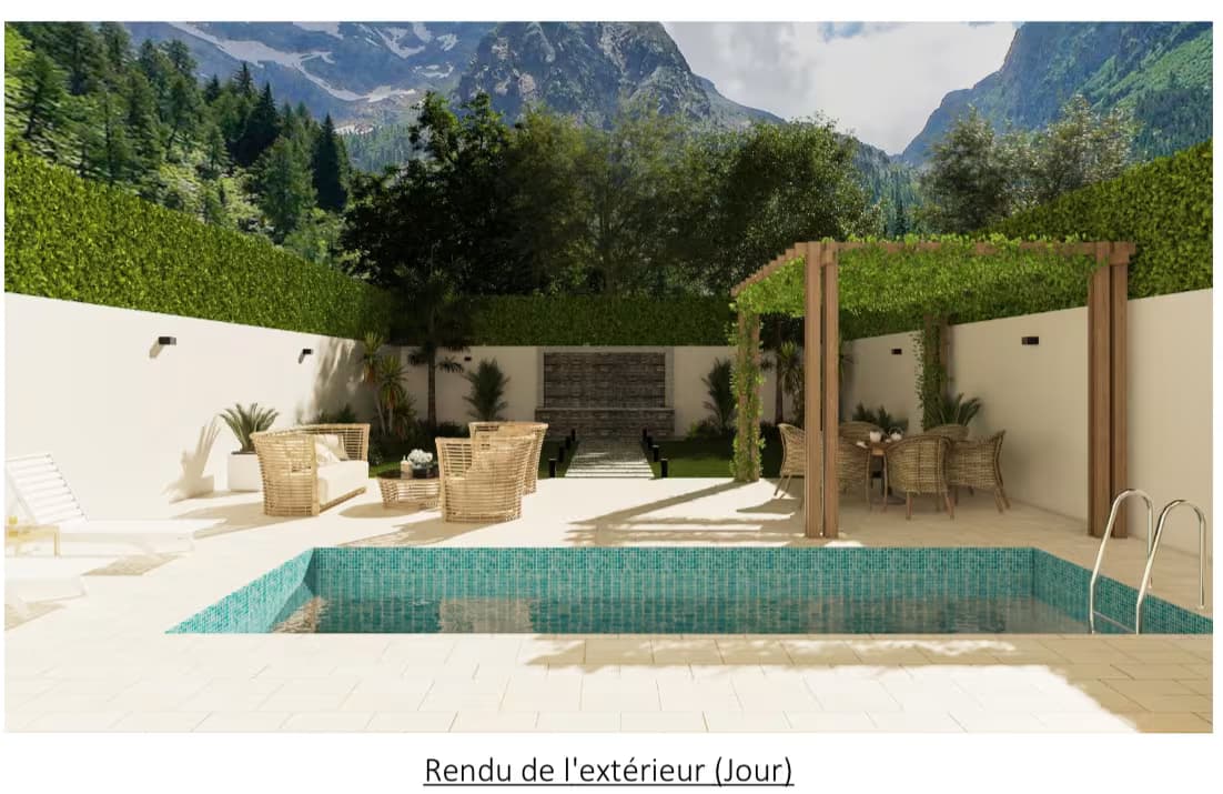 Villa avec jardin et piscine privée